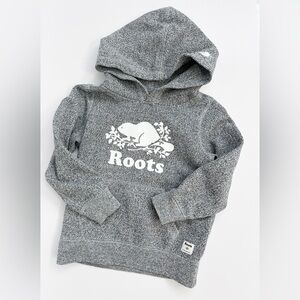 Roots Kids Salt & Pepper Hoodie - Size 5T